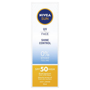 NIVEA UV Face Shine Control Cream SPF50 50ml