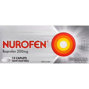 Nurofen CAPLETS 12 [limited to 8 per order]