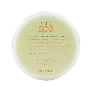 Natio Spa Coconut & Shea Body Butter 250g