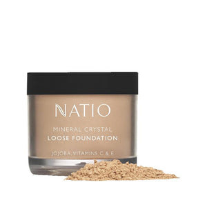 Natio Mineral Crystal Loose Foundation - Sand