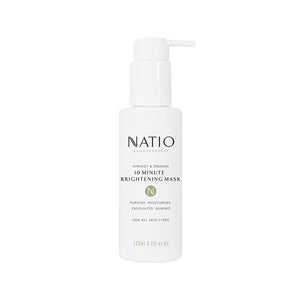 Natio Aromatherapy Apricot & Orange 10 Minute Brightening Mask 125ml