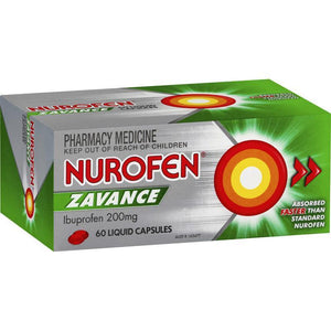 Nurofen Zavance Liquid 60 Capsules