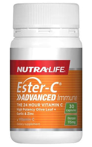 Nutra-Life Ester C Advanced Immune 30 Capsules