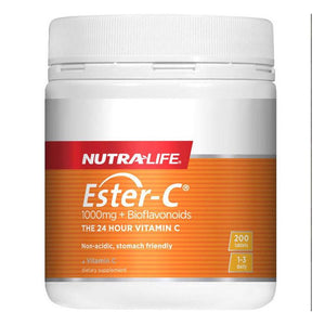 Nutra-Life Ester C + Bioflavonoids 1000mg 200 Tablets