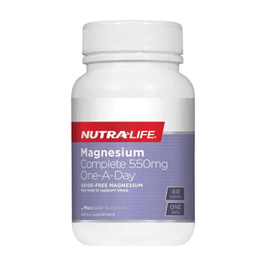 Nutra-Life Magnesium Complete 550mg 1aDay 60s
