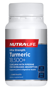 Nutra-Life Ultra Strength Turmeric 18,500+ 30 Capsules