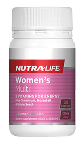 Nutra-Life Women's Multi Complete 30 Capsules