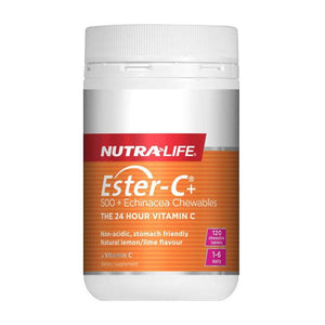 Nutra-Life Ester C 500mg Echinacea Chew 120