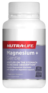 Nutralife Magnesium + Gentle 60 Capsules