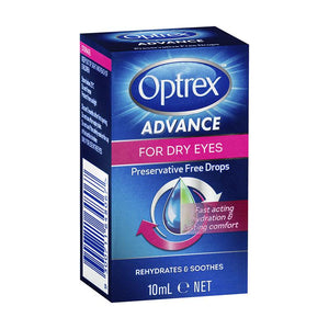 OPTREX Advance Preservative Free Dry Eye Drops 10ml