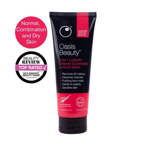 OASIS 2-in-1 Luxury Cream Cleanser & Face Mask 150ml