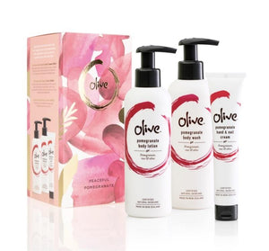 Olive Peaceful Pomegranate Gift Set