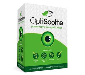Opti-Soothe Eyelid Wipes 20 Wipes