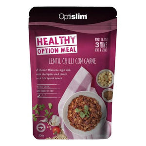 Optislim Healthy Option Meal Lentil Chilli Con Carne 300g