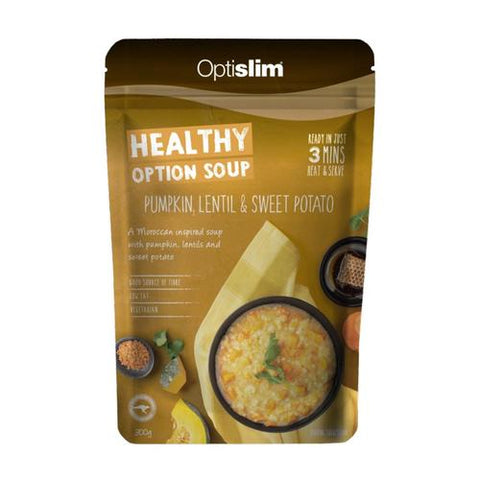 Optislim Healthy Option Soup Pumpkin, Lentil & Sweet Potato 300g