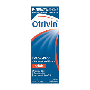 Otrivin F5 Adult Measured Dose Nasal Spray 10ml