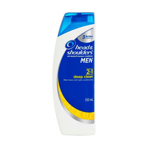 Head & Shoulders 2in1 Deep Clean Anti-Dandruff Shampoo & Conditioner Men 350mL