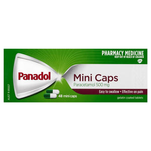 Panadol Mini Caps 500mg 48 Mini Caps