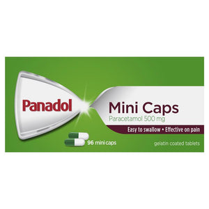 Panadol Mini Capss 500mg 96 Mini Caps