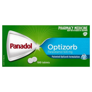 Panadol Optizorb Tablets 100 [limited to 1 per order]