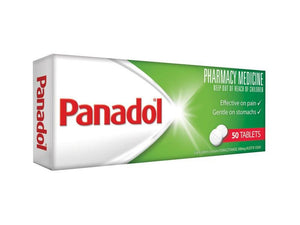 Panadol Tablets 50 – Quantity Restrictions (2 per order]