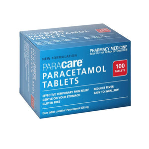 Paracare Tablets 500mg 100