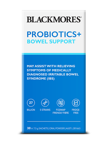 Blackmores Probiotics + Bowel Support 30 Sachets