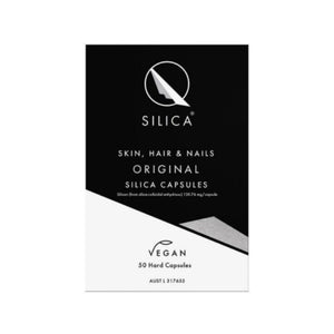 Qsilica Skin Hair & Nails Original Silica 50 Vegan Capsules