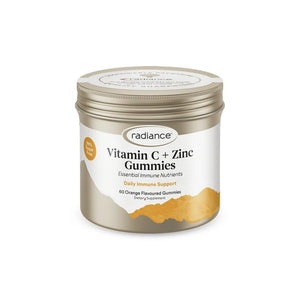Radiance Vitamin C + Zinc Adult 60 Gummies
