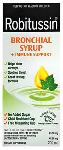 Robitussin Bronchial Syrup + Immune Support 200ml