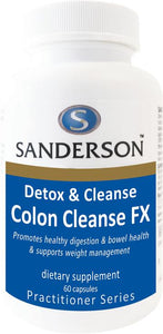 SANDERSON Colon Cleanse FX 60caps