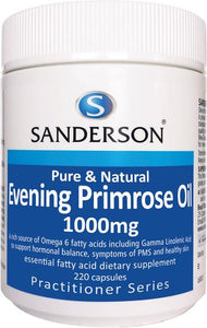 SANDERSON Evening Primrose Oil 1000mg