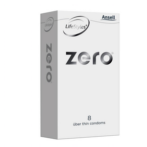 Ansell Lifestyles Condoms ZERO Uber Thin 8