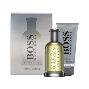 BOSS Hugo Boss Bottled Grey 2 Piece EDT 100ml Travel Set for Men