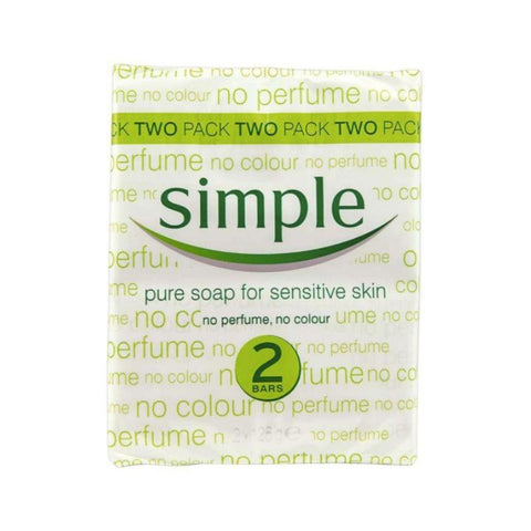 Simple Soap Bars 2 x 125gm