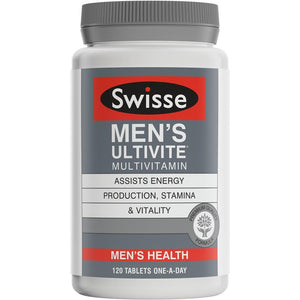 Swisse Men's Ultivite Multivitamin 120 Tablets