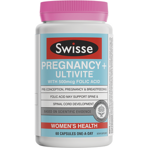 Swisse Pregnancy + Ultivite 60 Capsules