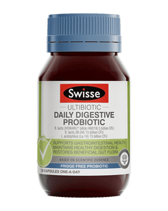 Swisse Ultibiotic Daily Digestive Probiotic Capsules 30