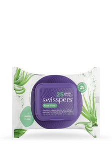 Swisspers Aloe Facial Wipes 25 Pack