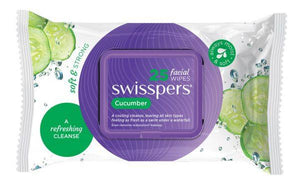 Swisspers Facial Cleansing Wipes Cucumber 25