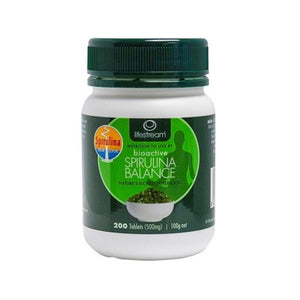 Lifestream Bioactive Spirulina Balance 500mg 200 Tablets