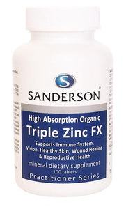 SANDERSON Triple Zinc FX 100tabs