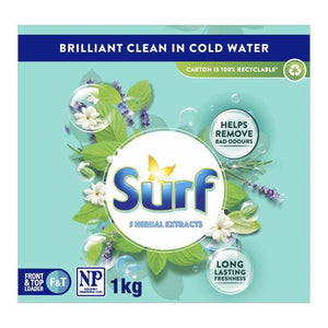 Surf Laundry Powder 5 Herbal Extracts 1kg