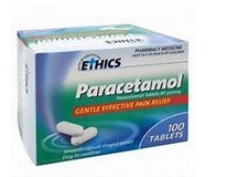 Ethics Paracetamol 500mg Tablets 100 limit 1