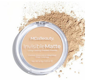 MCoBeauty. Invisible Matte Long Lasting Pressed Powder - Natural Beige