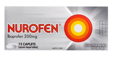 Nurofen CAPLETS 12 [limited to 5 per order]