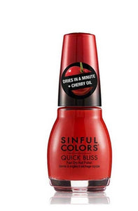 Sinful Nail Polish Quick Bliss Cherry Chaser