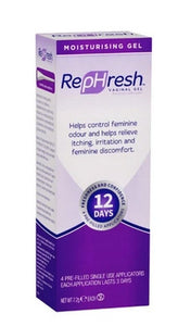 Rephresh Vaginal Gel Pre-filled Applicators 4 Pack