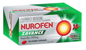 Nurofen Zavance Liquid 80 Capsules limit 1