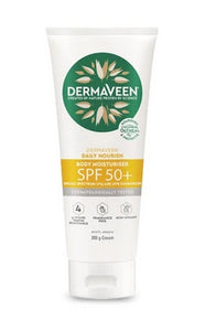 DermaVeen Daily Nourish Body Moisturiser SPF50+ 200g